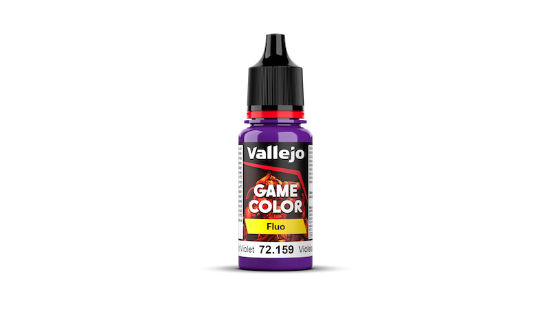VALLEJO GAME COLOUR FLOURESCENT VIOLET 17ML | Impulse Games and Hobbies