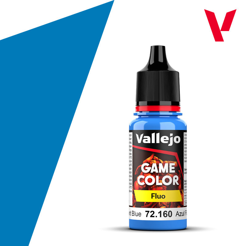 VALLEJO GAME COLOUR FLOURESCENT TURQUOISE 18ML | Impulse Games and Hobbies