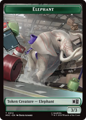 Rhino (013) // Elephant (012) Double-Sided Token [Marvel Super Heroes Commander Tokens] | Impulse Games and Hobbies