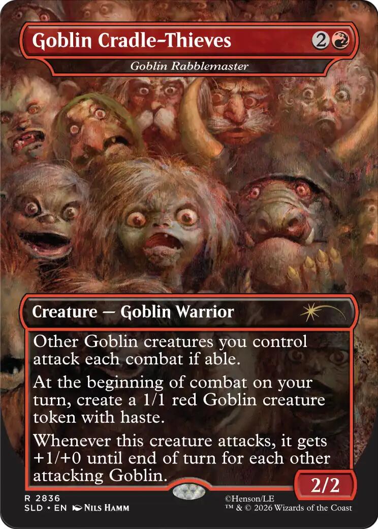 Goblin Cradle-Thieves - Goblin Rabblemaster [Secret Lair Drop Series] | Impulse Games and Hobbies