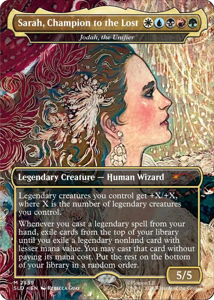 Sarah, Champion to the Lost - Jodah, the Unifier [Secret Lair Drop Series] | Impulse Games and Hobbies