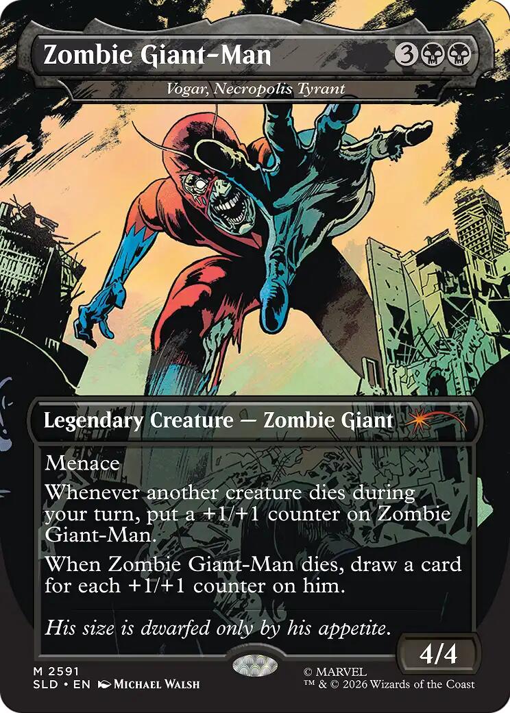 Zombie Giant-Man - Vogar, Necropolis Tyrant [Secret Lair Drop Series] | Impulse Games and Hobbies