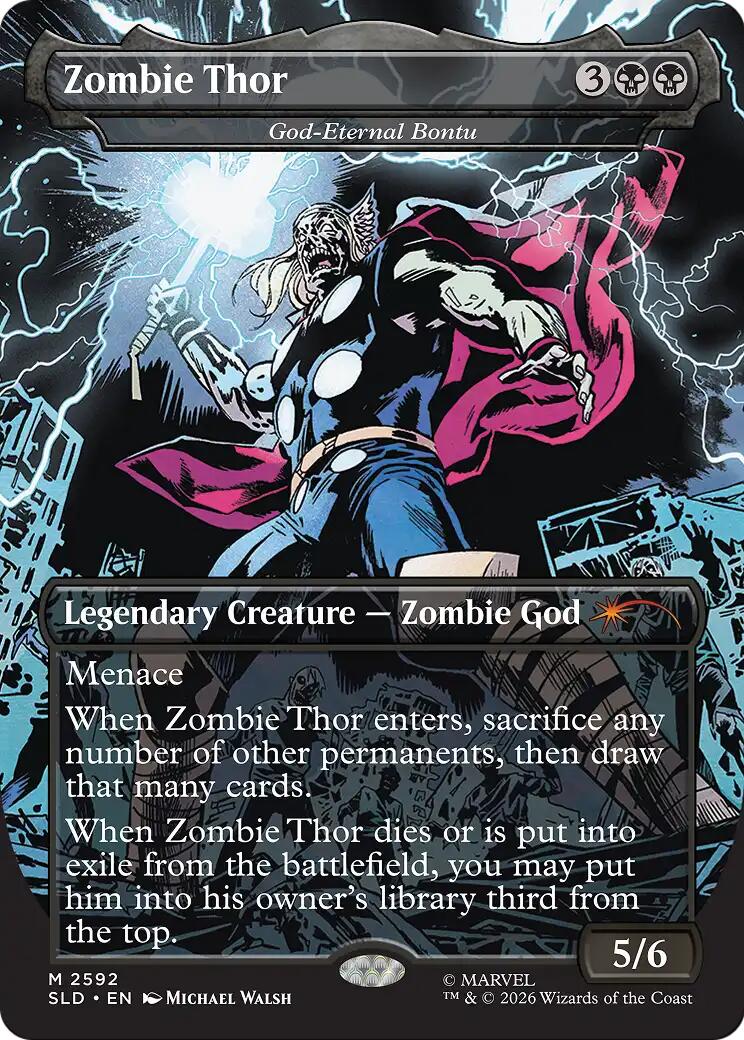 Zombie Thor - God-Eternal Bontu [Secret Lair Drop Series] | Impulse Games and Hobbies