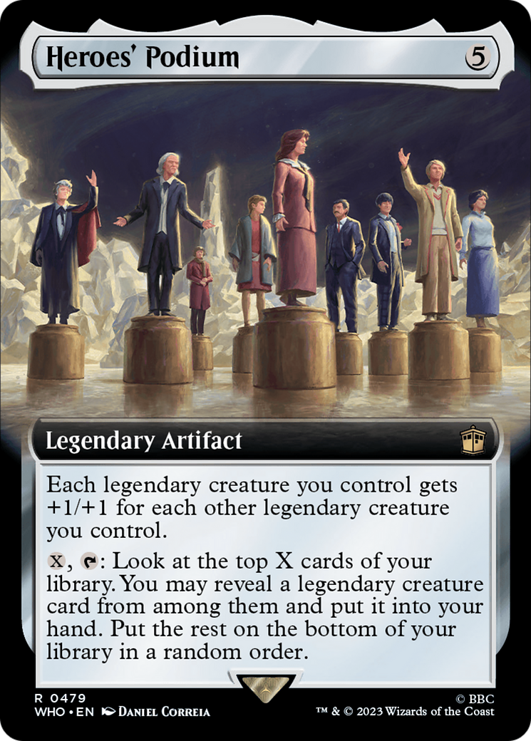 Heroes' Podium (Extended Art) [Doctor Who] | Impulse Games and Hobbies