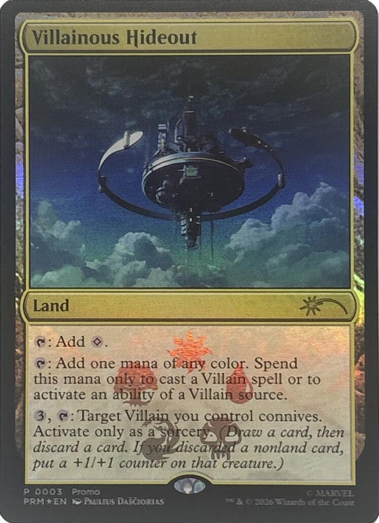 Villainous Hideout [Marvel Super Heroes Promos] | Impulse Games and Hobbies