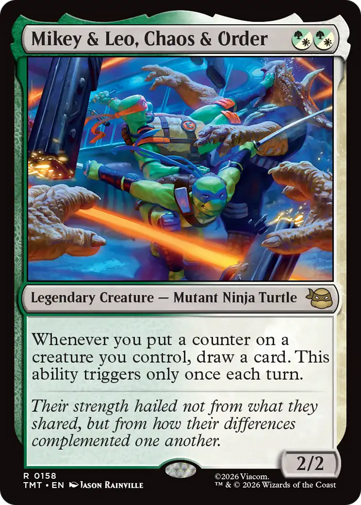 Mikey & Leo, Chaos & Order [Teenage Mutant Ninja Turtles] | Impulse Games and Hobbies