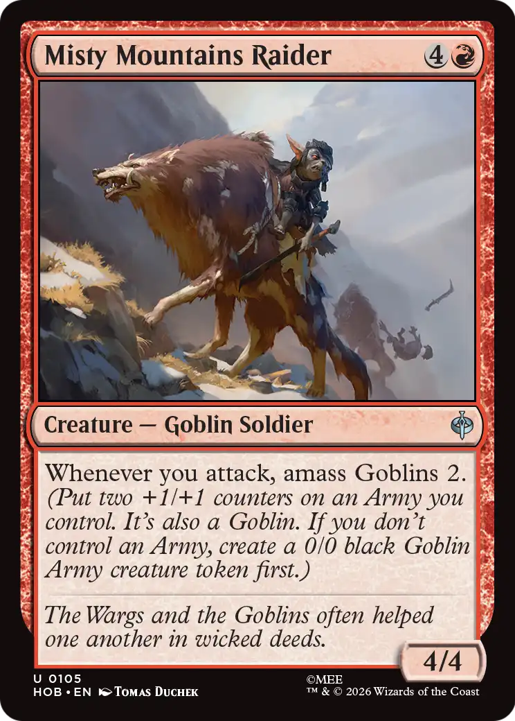 Misty Mountains Raider [The Hobbit] | Impulse Games and Hobbies