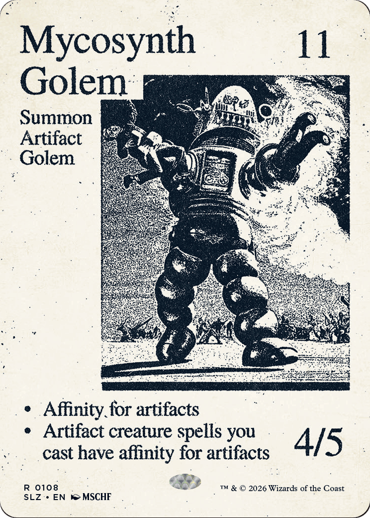 Mycosynth Golem (0108) [Secret Lair x MSCHF: The Zeta Set] | Impulse Games and Hobbies