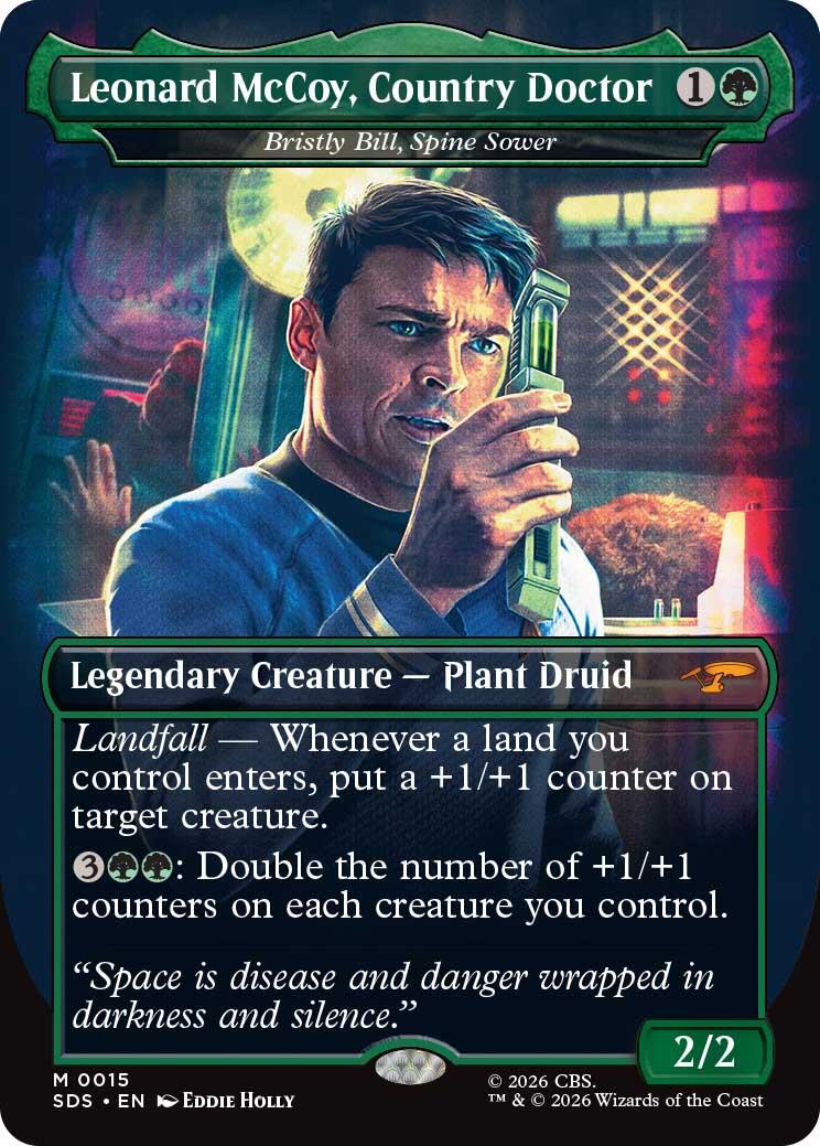 Leonard McCoy, Country Doctor - Bristly Bill, Spine Sower (Borderless) [Star Trek: Stardates] | Impulse Games and Hobbies