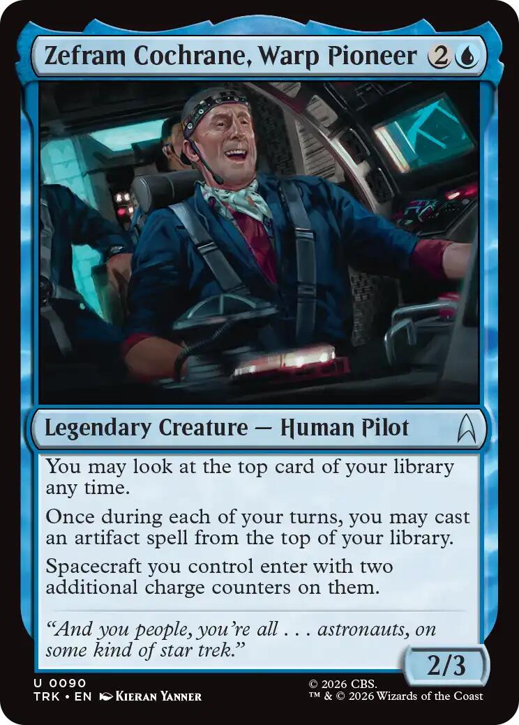 Zephram Cochrane, Warp Pioneer [Star Trek] | Impulse Games and Hobbies