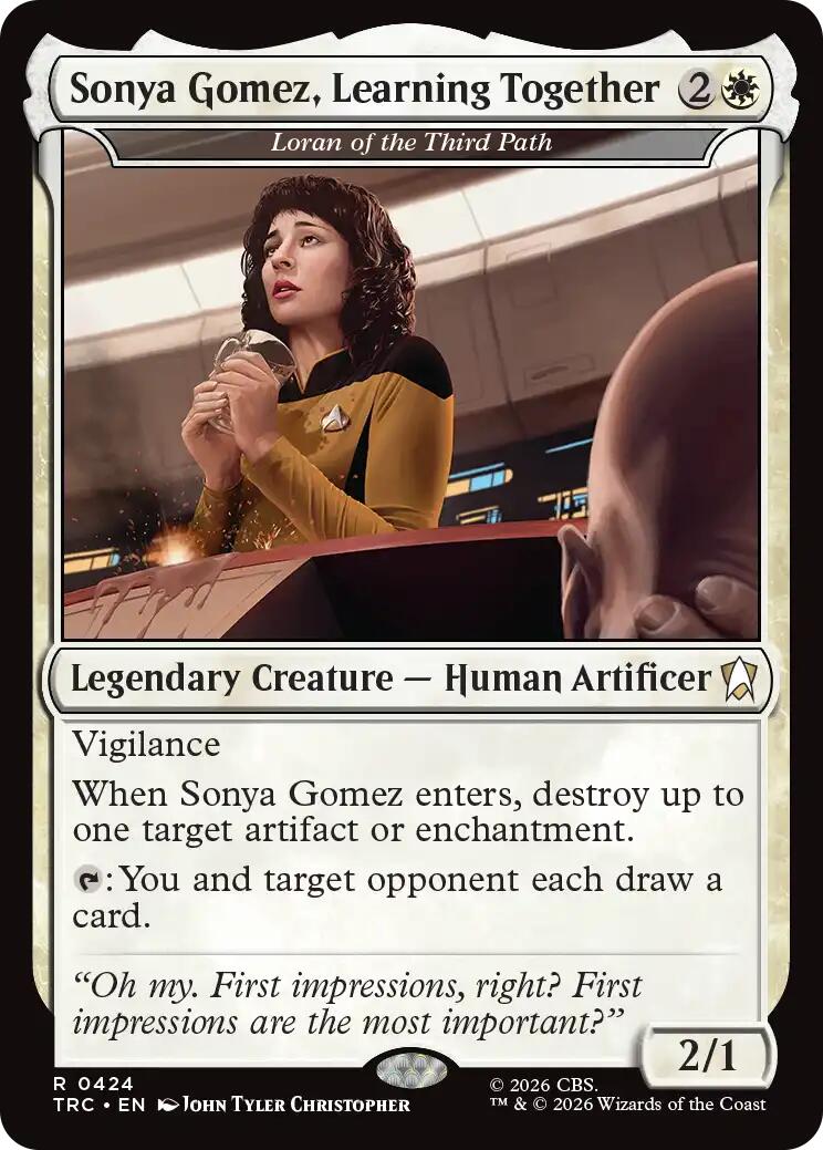 Sonya Gomez, Learning Together - Loran of the Third Path [Star Trek Commander] | Impulse Games and Hobbies