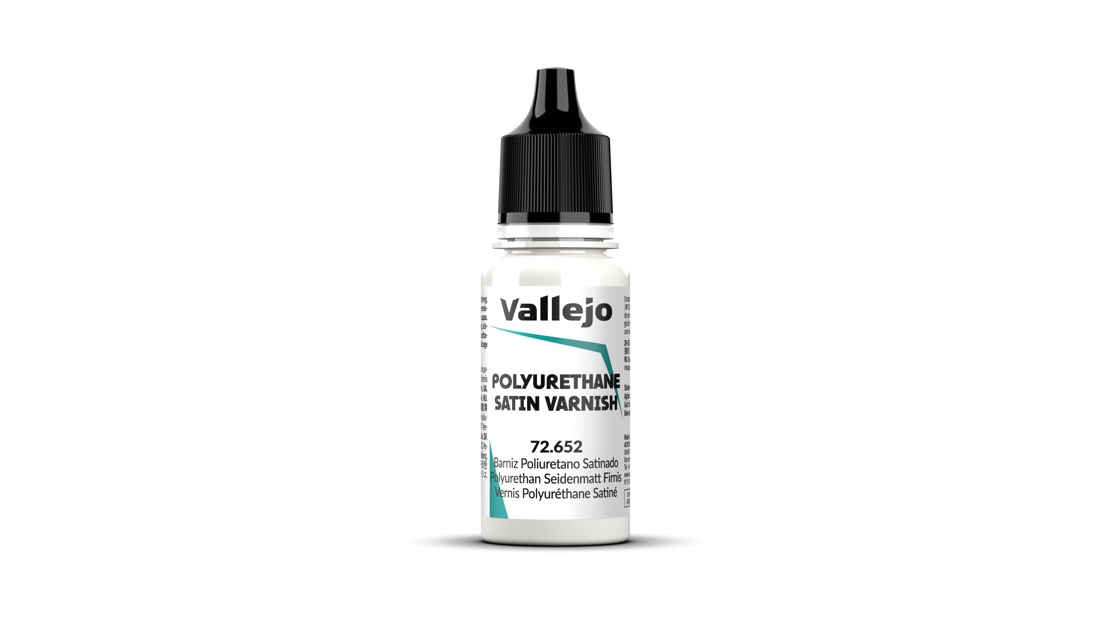 VALLEJO POLYURETHANE SATIN VARNISH 17ml | Impulse Games and Hobbies