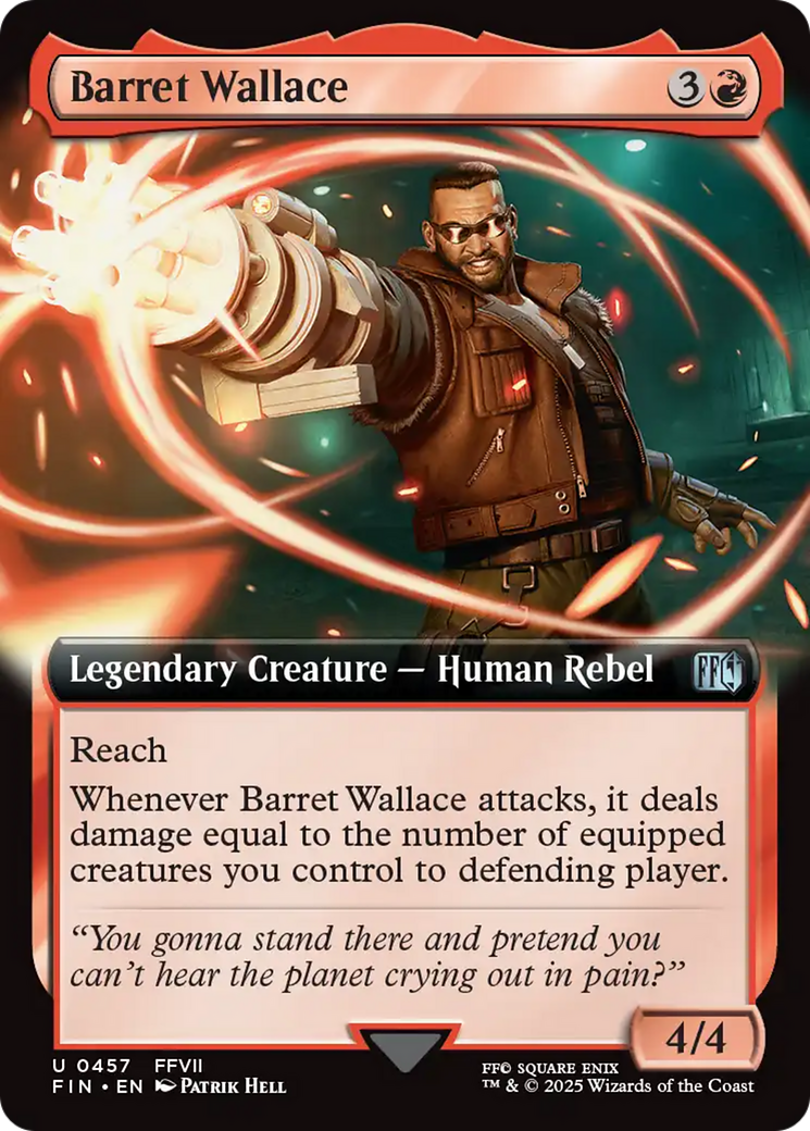 Barret Wallace (Extended Art) [FINAL FANTASY] | Impulse Games and Hobbies