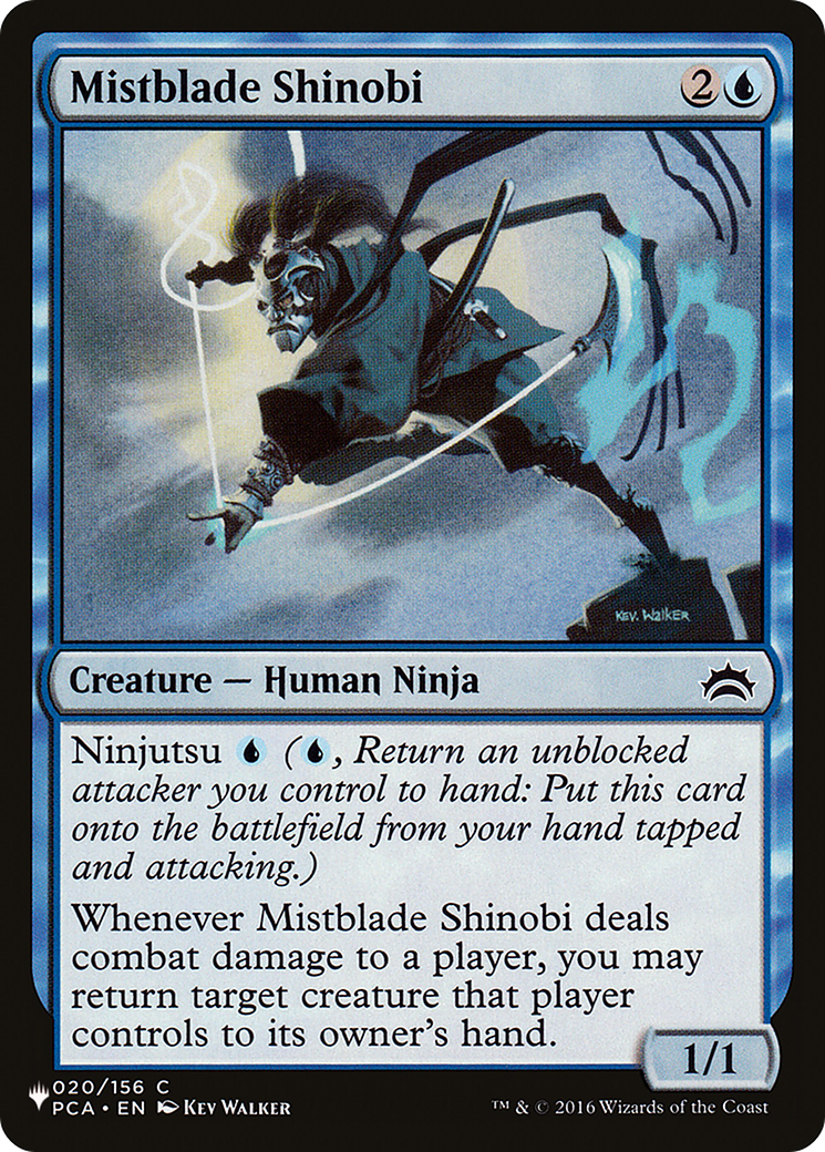 Mistblade Shinobi [The List Reprints] | Impulse Games and Hobbies