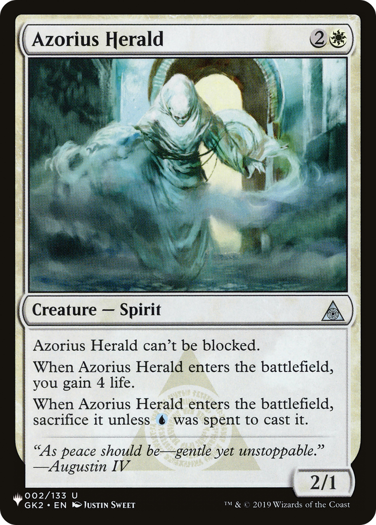 Azorius Herald [The List] | Impulse Games and Hobbies