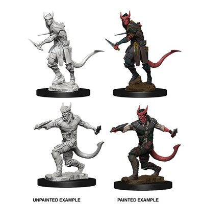 DND UNPAINTED MINIS WV5 TIEFLING MALE ROGUE | Impulse Games and Hobbies