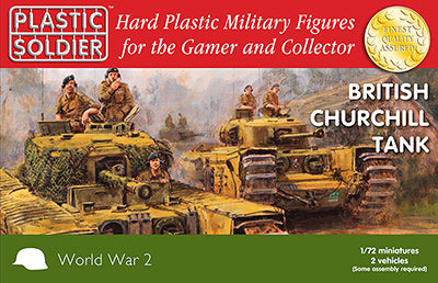 Plastic Soldier Company - Churchill Tank - 1/72 | Impulse Games and Hobbies