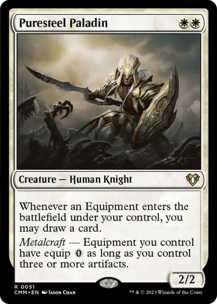 Puresteel Paladin [Commander Masters] | Impulse Games and Hobbies