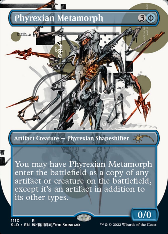 Phyrexian Metamorph (Borderless) [Secret Lair Drop Series] | Impulse Games and Hobbies