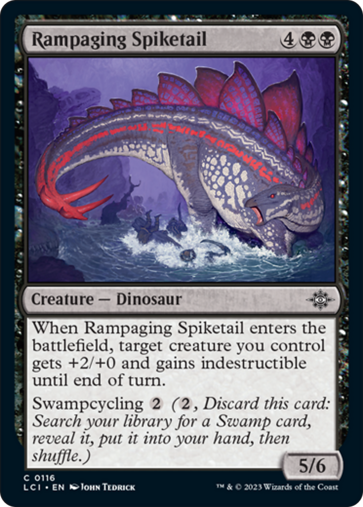 Rampaging Spiketail [The Lost Caverns of Ixalan] | Impulse Games and Hobbies