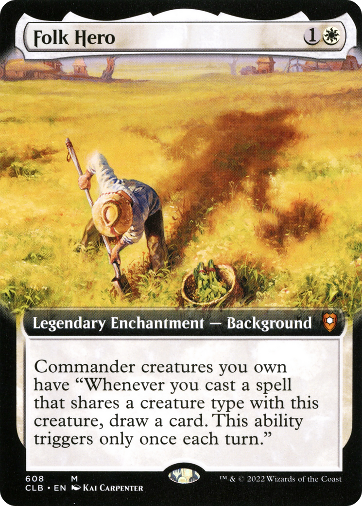 Folk Hero (Surge Foil) [Marvel Super Heroes Commander] | Impulse Games and Hobbies