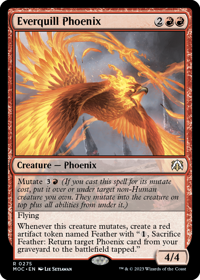 Everquill Phoenix [March of the Machine Commander] | Impulse Games and Hobbies