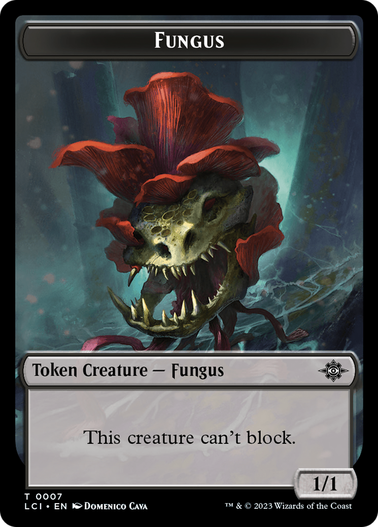 Treasure (0018) // Fungus Double-Sided Token [The Lost Caverns of Ixalan Tokens] | Impulse Games and Hobbies