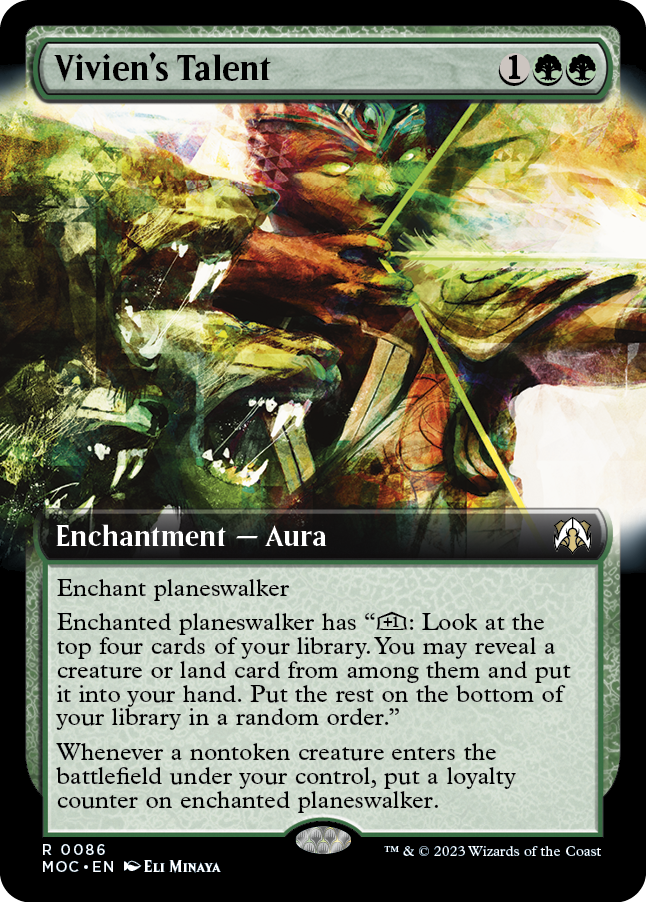 Vivien's Talent (Extended Art) [March of the Machine Commander] | Impulse Games and Hobbies