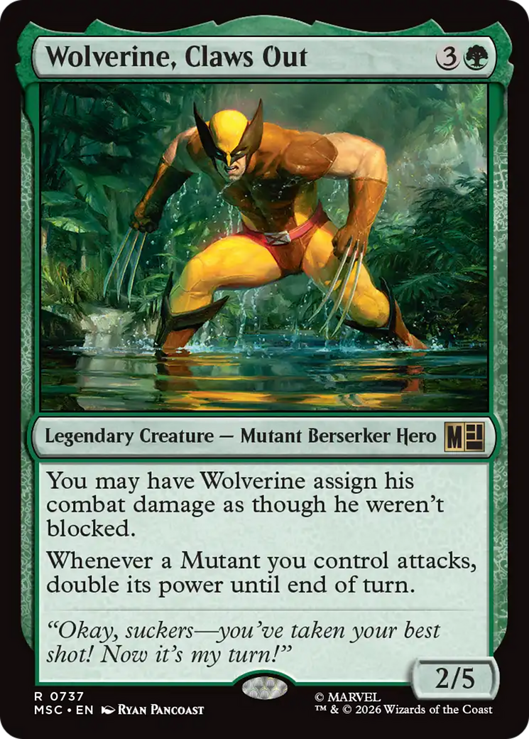 Wolverine, Claws Out [Marvel Super Heroes Commander] | Impulse Games and Hobbies