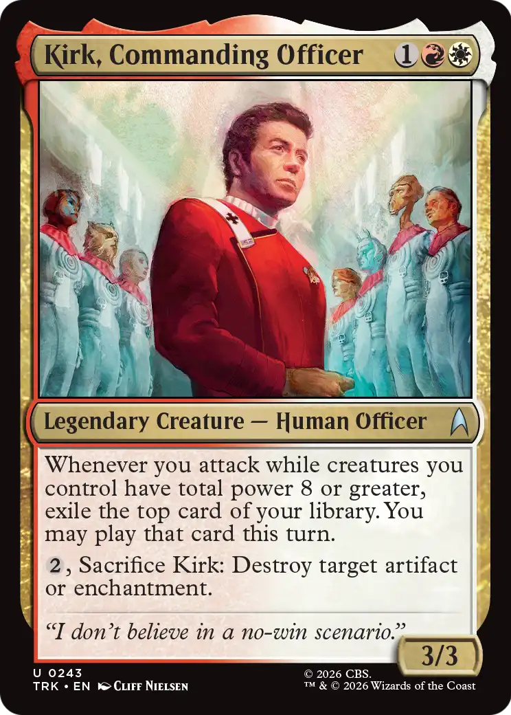Kirk, Commanding Officer [Star Trek] | Impulse Games and Hobbies