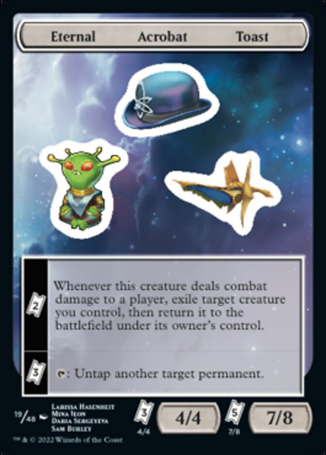 Eternal Acrobat Toast [Unfinity Stickers] | Impulse Games and Hobbies