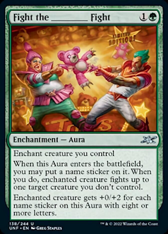 Fight the _____ Fight [Unfinity] | Impulse Games and Hobbies