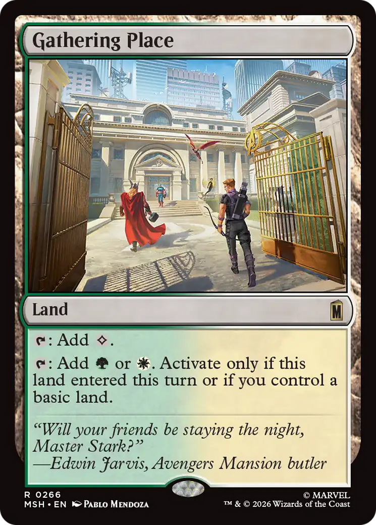 Gathering Place [Marvel Super Heroes] | Impulse Games and Hobbies