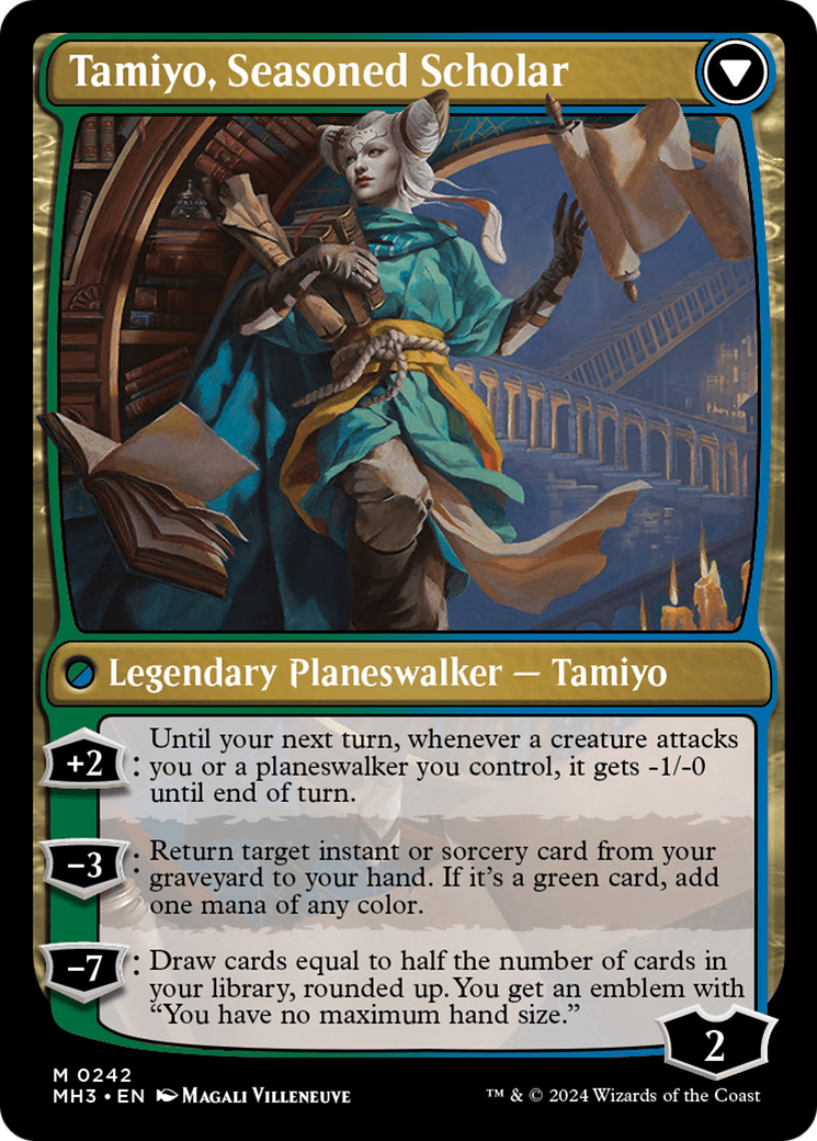 Tamiyo, Inquisitive Student // Tamiyo, Seasoned Scholar [Modern Horizons 3] | Impulse Games and Hobbies