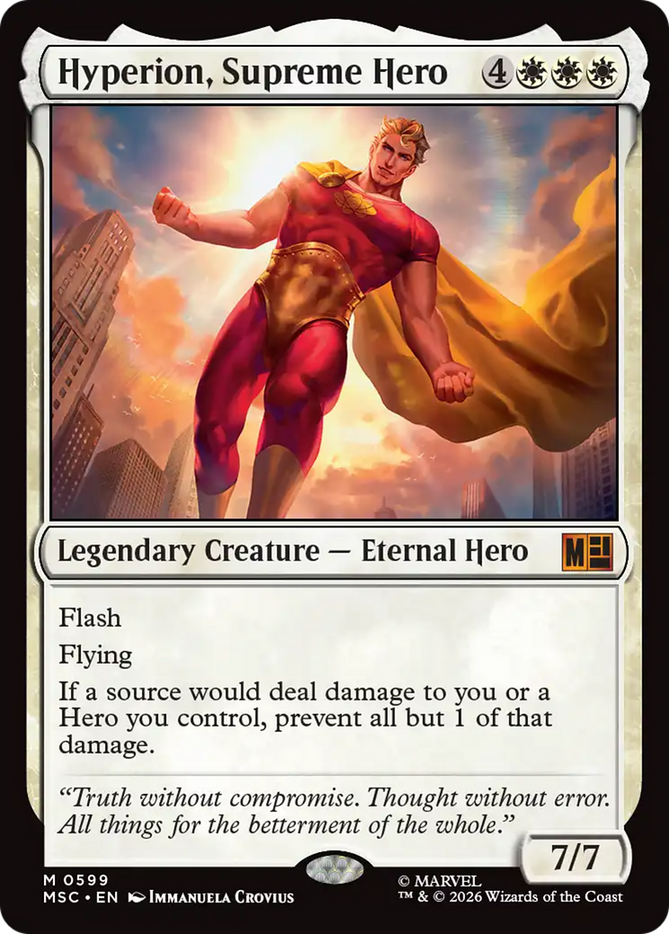 Hyperion, Supreme Hero [Marvel Super Heroes Commander] | Impulse Games and Hobbies