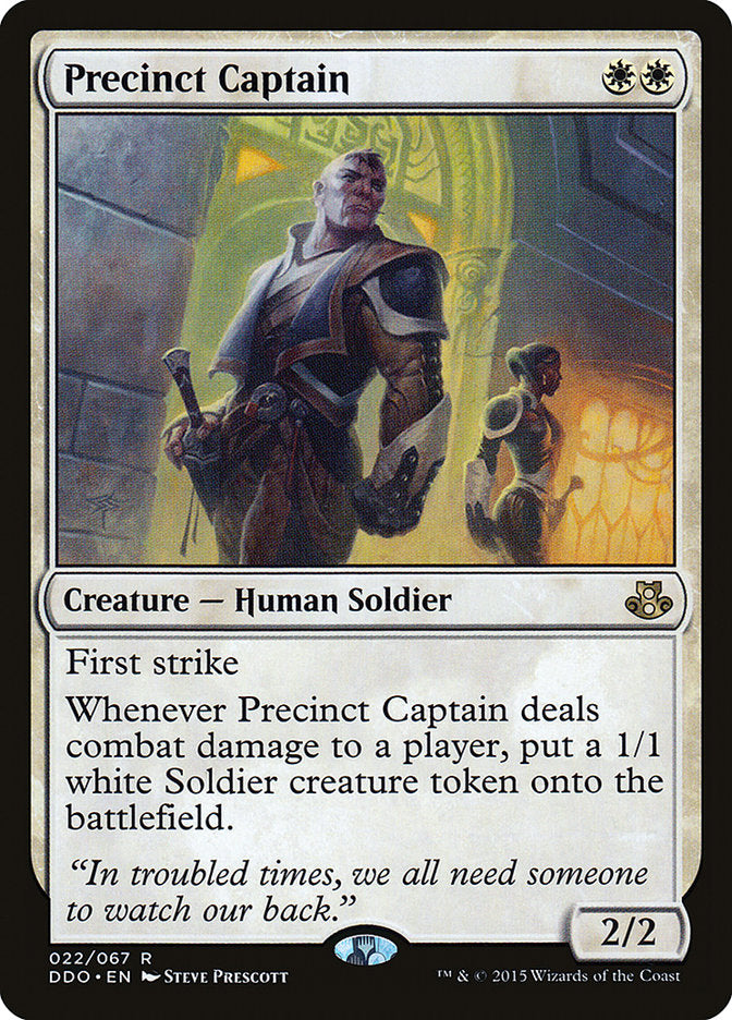 Precinct Captain [Duel Decks: Elspeth vs. Kiora] | Impulse Games and Hobbies