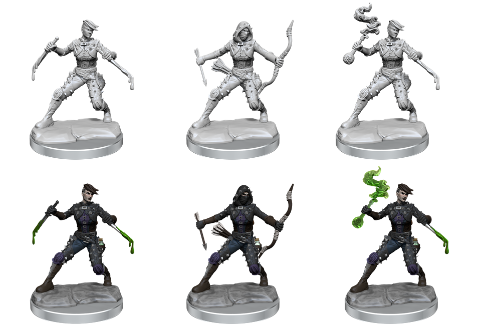 DND FRAMEWORKS: HUMAN ROGUE FEMALE | Impulse Games and Hobbies