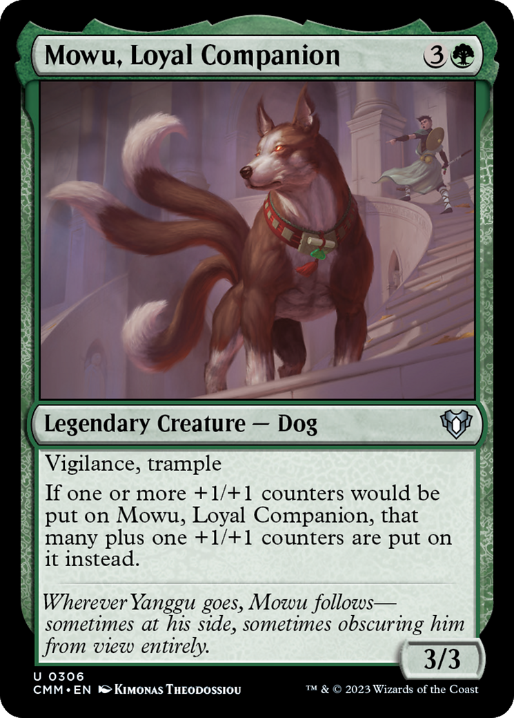 Mowu, Loyal Companion [Commander Masters] | Impulse Games and Hobbies