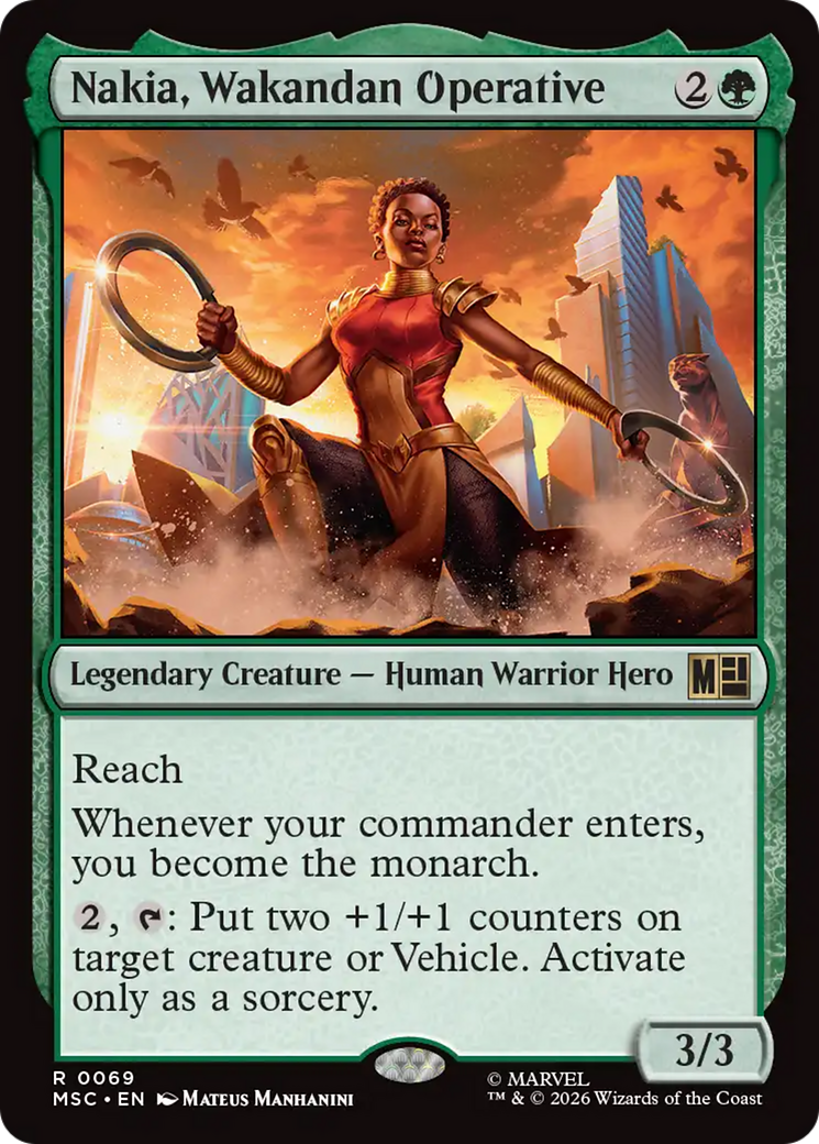 Nakia, Wakandan Operative [Marvel Super Heroes Commander] | Impulse Games and Hobbies