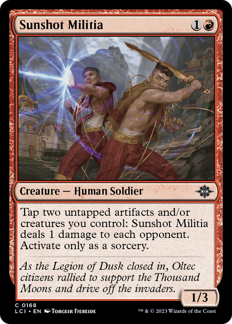 Sunshot Militia [The Lost Caverns of Ixalan] | Impulse Games and Hobbies
