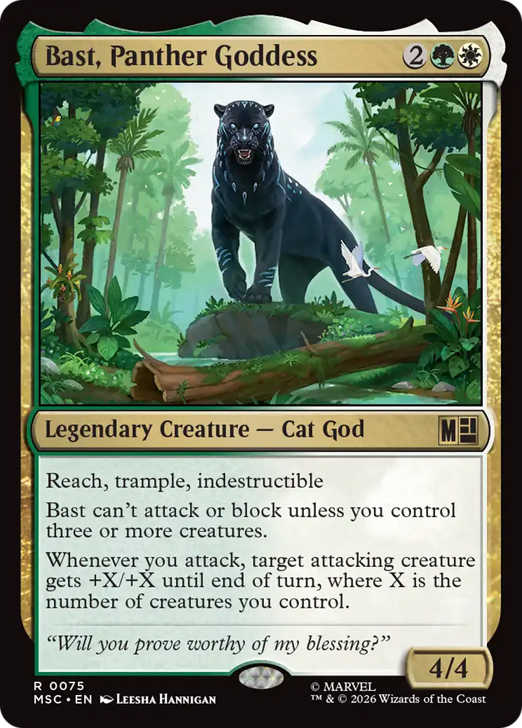 Bast, Panther Goddess [Marvel Super Heroes Commander] | Impulse Games and Hobbies