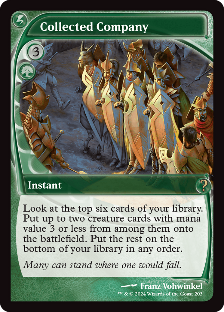 Collected Company (Future Sight) [Mystery Booster 2] | Impulse Games and Hobbies