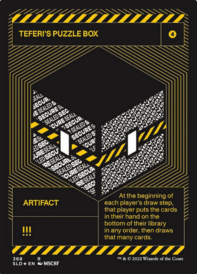 Teferi's Puzzle Box (Foil Etched) [Secret Lair Drop Series] | Impulse Games and Hobbies