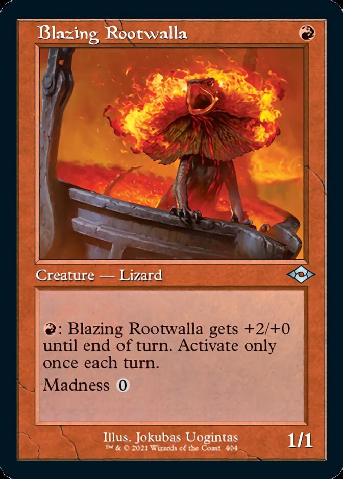 Blazing Rootwalla (Retro) [Modern Horizons 2] | Impulse Games and Hobbies