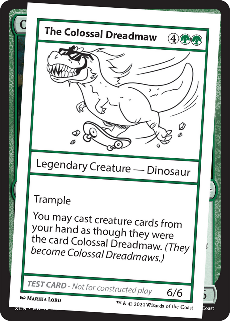 The Colossal Dreadmaw [Mystery Booster 2 Playtest Cards] | Impulse Games and Hobbies