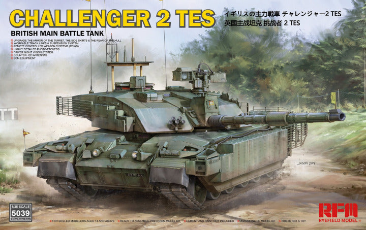 RFM CHALLENGER 2 TES w/ Workable Track (1/35) | Impulse Games and Hobbies