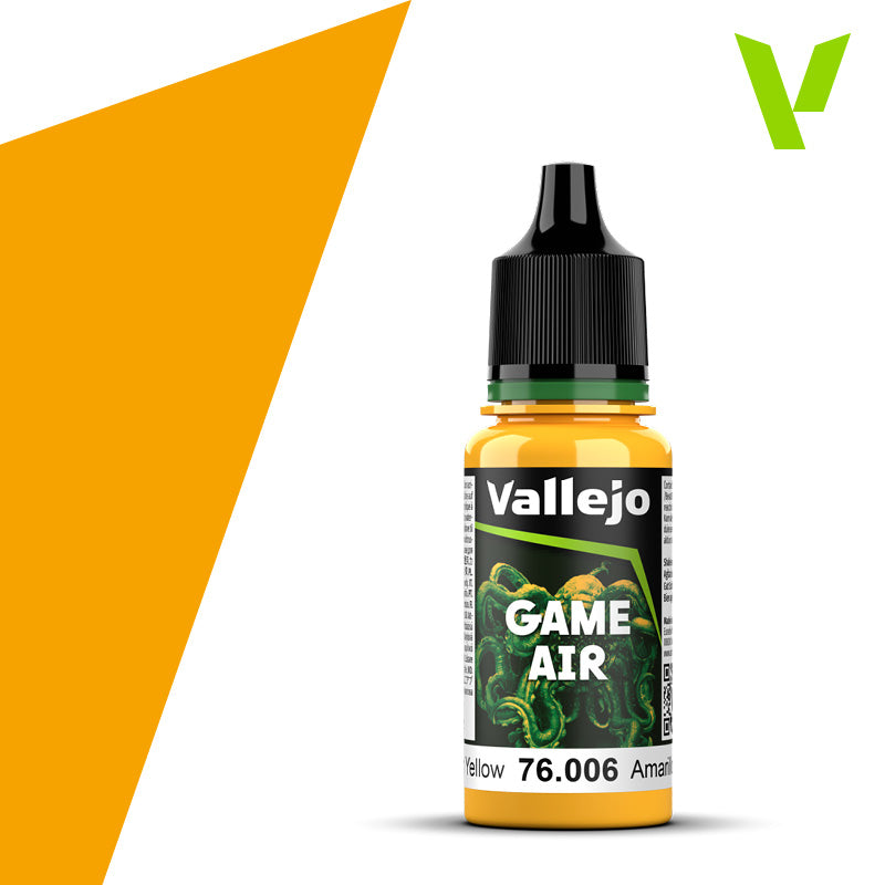 Vallejo Game Air Sun Yellow | Impulse Games and Hobbies