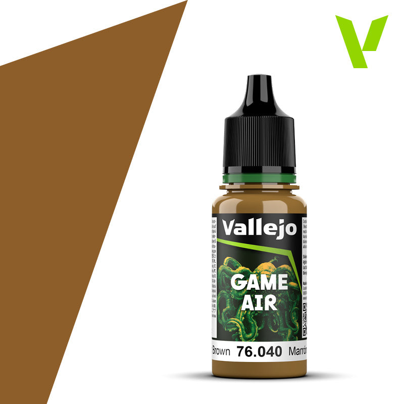Vallejo Game Air Leather Brown | Impulse Games and Hobbies