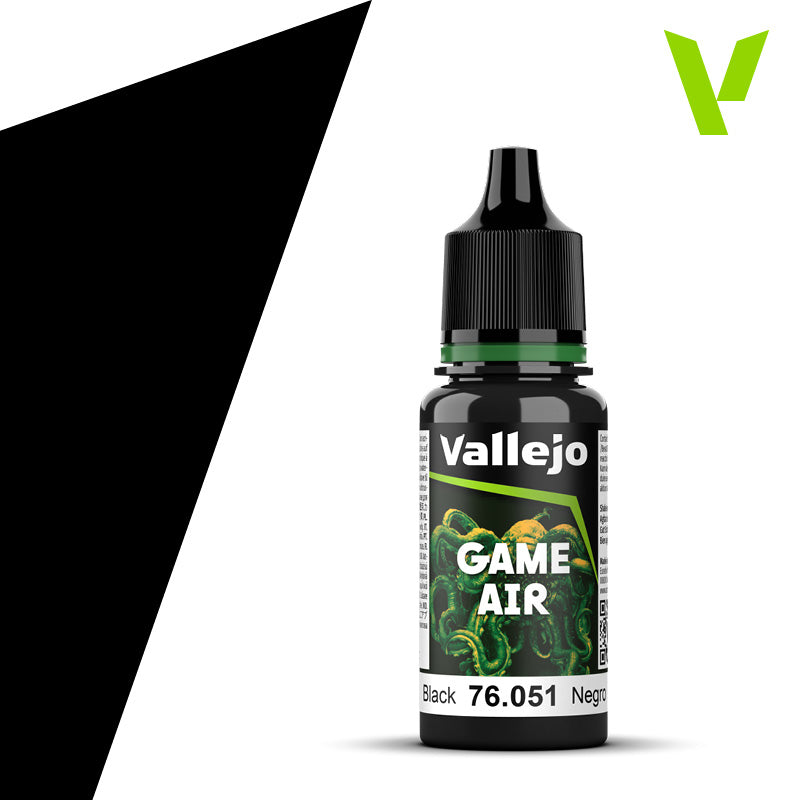 Vallejo Game Air Black | Impulse Games and Hobbies