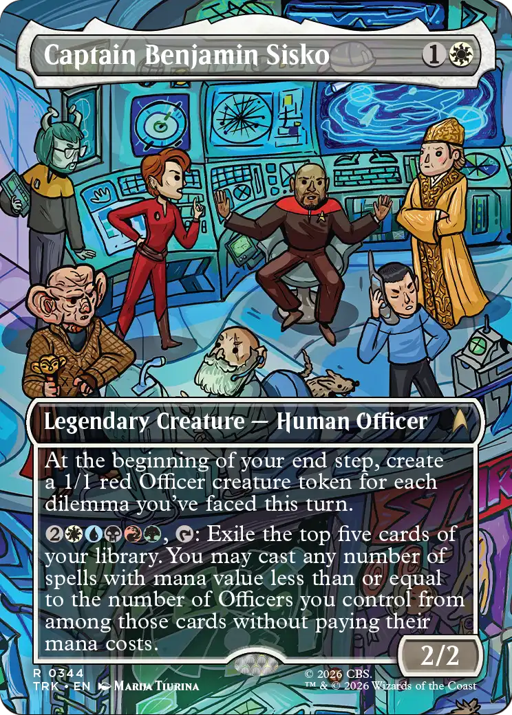 Captain Benjamin Sisko (Borderless) [Star Trek] | Impulse Games and Hobbies